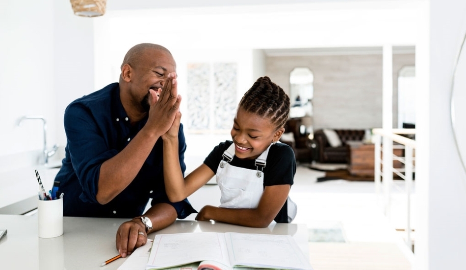 Father and daughter